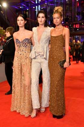 Angelina Frerk, Aleandra Frerk and Millane Friesen at the Closing Ceremony with Award Ceremony at the Berlinale 2023 73 Berlin International Film Festival at the Berlinale Palast Berlin, 25 02 2023 Foto:xN.xKubelkax xFuturexImage
