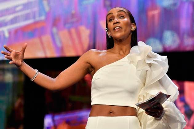 Hadnet Tesfai at the Closing Ceremony with Award Ceremony at the Berlinale 2023 73 Berlin International Film Festival at the Berlinale Palast Berlin, 25 02 2023. Foto:xN.xKubelkax xFuturexImage