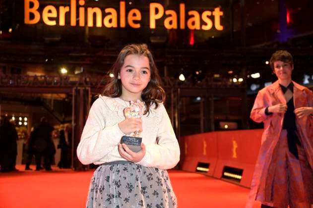Sofia Otero with the Silver Bear for Best Acting Performance in a Leading Role for 20 000 especies de abejas 20,000 Species of Bees at the Closing Ceremony with Awards Ceremony at the Berlinale 2023 73 Berlin International Film Festival at the Berlinale Palast Berlin, 25 02 2023. Foto:xF.xKernx xFuturexImage