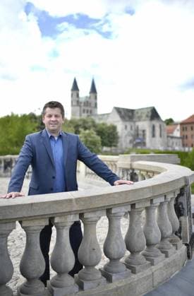 Sachsen Anhalt *** NUR FÜR REDAKTIONELLE ZWECKE *** EDITORIAL USE ONLY ***<p>Sven Schulze (CDU). Er ist Mitglied des Europaparlaments und Landesvorsitzender der CDU Sachsen-Anhalt, am 27. April 2021 in der Magdeburger Altstadt. Deutschland Berlin Copyright: RetoxKlar *** Saxony Anhalt *** ONLY FOR EDITORIAL PURPOSE *** EDITORIAL USE ONLY *** P Sven Schulze CDU he is Member of European Parliament and State Chairman the CDU Saxony stop, on 27 April 2021 in the Magdeburg Old Town Germany Berlin Copyright RetoxClear Copyright: RetoxKlar doc7fyvl5x2gyq15anjv7h9 EDITORIAL USE ONLY