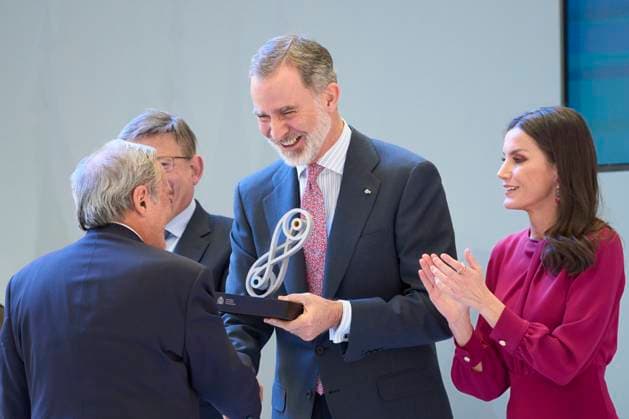 01-03-2023 Alicante Queen Letizia and King Felipe attend the national research awards for youth 2022 at the Mediterranean house in Alicante. No Spain Â  Copyright: xPPEx