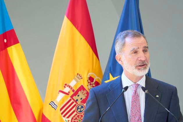 01-03-2023 Alicante King Felipe attend the national research awards for youth 2022 at the Mediterranean house in Alicante. No Spain Â  Copyright: xPPEx