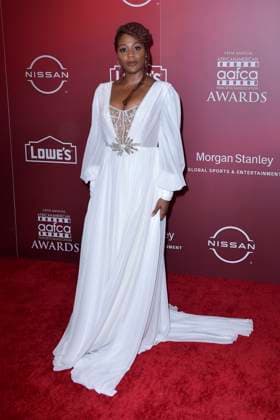 Nikyatu Jusu at the 14 AAFCA Awards 2023 ceremony at the Four Seasons Beverly Hills Hotel, 01 03 2023. Foto:xD.xStarbuckx xFuturexImage