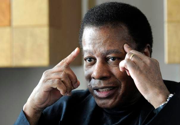 ***FILE PHOTO*** American jazz saxophonist and composer Wayne Shorter speaks during the press conference on the 63rd Prague Spring music festival, on May 26, 2008, in Prague, Czech Republic. (CTKxPhoto MichalxKrumphanzl) CTKPhotoP200805260488601  CTKPhotoP200805260488601