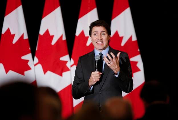 March 2, 2023, WINNIPEG, MANITOBA, CANADA: Prime Minister Justin Trudeau speaks at a Liberal party fundraising event at the Hotel Fort Garry in Winnipeg, Thursday, March 2, 2023. WINNIPEG CANADA  - ZUMAc35_ 20230302_zaf_c35_063 Copyright: xJohnxWoodsx