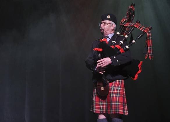 <p>Die MC Arthur Dancers aus Münster. Irish Folk &amp; Celtic Music Night am Freitag, den 03. März 2023 in Gladbeck in der Mathias Jakobs Statdhalle. Deutschland NRW Gladbeck Copyright: HeinrichxJung