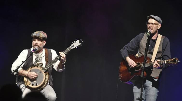 <p>Die Pot Stovies. Irish Folk &amp; Celtic Music Night am Freitag, den 03. März 2023 in Gladbeck in der Mathias Jakobs Statdhalle. Deutschland NRW Gladbeck Copyright: HeinrichxJung