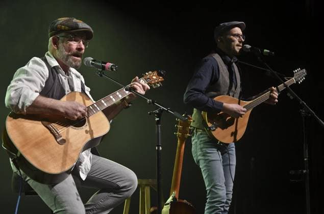 <p>Die Pot Stovies. Irish Folk &amp; Celtic Music Night am Freitag, den 03. März 2023 in Gladbeck in der Mathias Jakobs Statdhalle. Deutschland NRW Gladbeck Copyright: HeinrichxJung