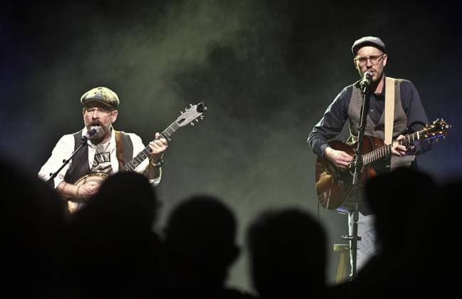 <p>Die Pot Stovies. Irish Folk &amp; Celtic Music Night am Freitag, den 03. März 2023 in Gladbeck in der Mathias Jakobs Statdhalle. Deutschland NRW Gladbeck Copyright: HeinrichxJung