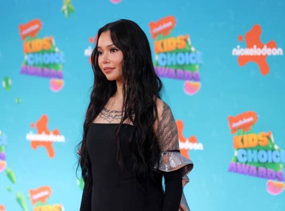 Bella Poarch attends the 37th annual Nickelodeon Kids Choice Awards at the Microsoft Theater in Los Angeles on Saturday, March 4, 2023.  LAP20230304240 GREGxGRUDT