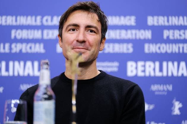 Director Ilker Catak during the press conference for the film Das Lehrerzimmer on the occasion of the 73rd Berlin International Film Festival snapshot photography K M Krause