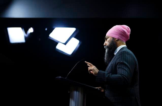 News Bilder des Tages March 6, 2023, Ottawa, ON, CAN: NDP Leader Jagmeet Singh holds a press conference on Parliament Hill in Ottawa, Monday, March 6, 2023. The House of Commons resumes today following a two week recess. Ottawa CAN  - ZUMAc35_ 20230306_zaf_c35_040 Copyright: xSeanxKilpatrickx
