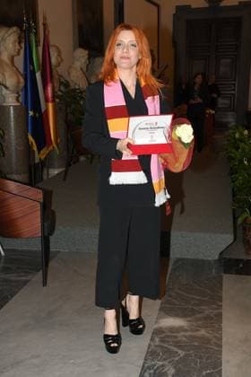Rome , Sala Della Protomoteca del Campidoglio Roma Rose Award 2023 , In the photo: Noemi  Copyright: xVincenzoxLandix xipa-agency.netx xVincenzoxLandix IPA_IPA36557354