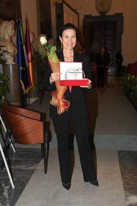 Rome , Sala Della Protomoteca del Campidoglio Roma Rose Award 2023 , In the photo: Alessandra Moretti  Copyright: xVincenzoxLandix xipa-agency.netx xVincenzoxLandix IPA_IPA36557377