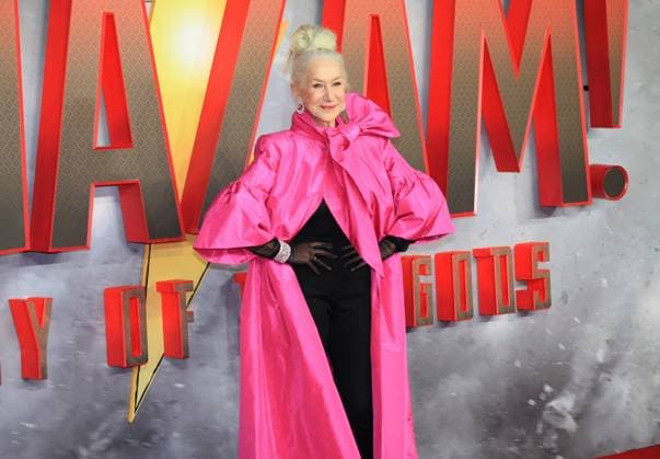 Entertainment Bilder des Tages Shazam! Fury of the Gods UK premiere. London, UK. Helen Mirren at the Shazam! Fury of the Gods UK premiere. Cineworld, Leicester Square. 7th March 2023. LMK11-S070323-003. 