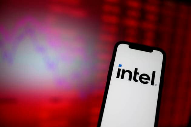 Top Earning Tech Companies The Intel logo is seen in this illustration photo in Warsaw, Poland on 08 March, 2023. Warsaw Poland  Copyright: xJaapxArriensx originalFilename: arriens-illustra230308_npoeZ.jpg