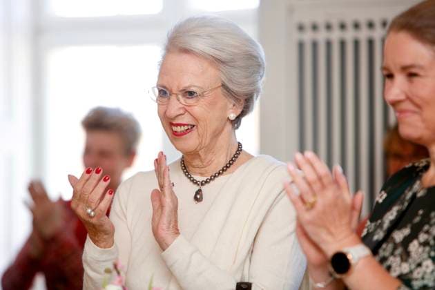 Entertainment Bilder des Tages 08-03-223 Denmark Princess Benedikte attend the Elsass prize to the 36-year-old comedian Jacob Nossel, who has been diagnosed with cerebral palsy. The award, which consists of DKK 150,000, is the biggest disability award in Denmark. Â  Copyright: xPPEx