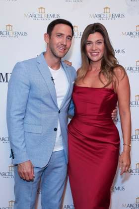 March 8, 2023, Beverly Hills, California, USA: BEVERLY HILLS, CA - MAR 8, 2023: Marcel Remus, Nadine Klein at the Remus Pre Award Tea Time at The Beverly Hills Hotel. Beverly Hills USA - ZUMAg107 20230308_zep_g107_074 Copyright: xNinaxPrommerx
