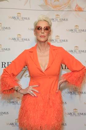 March 8, 2023, Beverly Hills, California, USA: BEVERLY HILLS, CA - MAR 8, 2023: Brigitte Nielsen at the Remus Pre Award Tea Time at The Beverly Hills Hotel. Beverly Hills USA - ZUMAg107 20230308_zep_g107_120 Copyright: xNinaxPrommerx