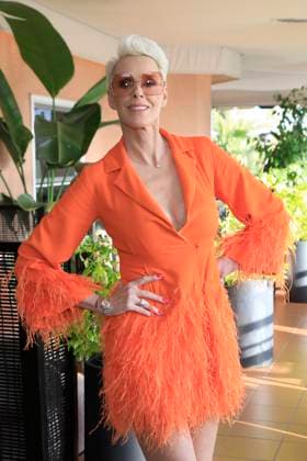 March 8, 2023, Beverly Hills, California, USA: BEVERLY HILLS, CA - MAR 8, 2023: Brigitte Nielsen at the Remus Pre Award Tea Time at The Beverly Hills Hotel. Beverly Hills USA - ZUMAg107 20230308_zep_g107_111 Copyright: xNinaxPrommerx