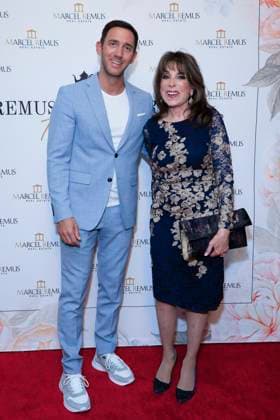 March 8, 2023, Beverly Hills, California, USA: BEVERLY HILLS, CA - MAR 8, 2023: Marcel Remus, Kate Linder at the Remus Pre Award Tea Time at The Beverly Hills Hotel. Beverly Hills USA - ZUMAg107 20230308_zep_g107_094 Copyright: xNinaxPrommerx