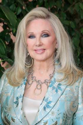 March 8, 2023, Beverly Hills, California, USA: BEVERLY HILLS, CA - MAR 8, 2023: Morgan Fairchild at the Remus Pre Award Tea Time at The Beverly Hills Hotel. Beverly Hills USA - ZUMAg107 20230308_zep_g107_088 Copyright: xNinaxPrommerx