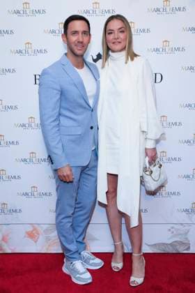 March 8, 2023, Beverly Hills, California, USA: BEVERLY HILLS, CA - MAR 8, 2023: Marcel Remus, Katharina Harf at the Remus Pre Award Tea Time at The Beverly Hills Hotel. Beverly Hills USA - ZUMAg107 20230308_zep_g107_089 Copyright: xNinaxPrommerx