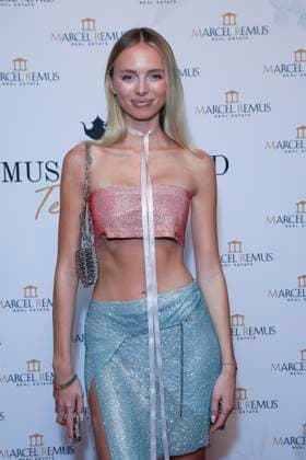 March 8, 2023, Beverly Hills, California, USA: BEVERLY HILLS, CA - MAR 8, 2023: Marie Lou Nu?rk at the Remus Pre Award Tea Time at The Beverly Hills Hotel. Beverly Hills USA - ZUMAg107 20230308_zep_g107_050 Copyright: xNinaxPrommerx