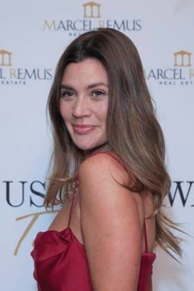 March 8, 2023, Beverly Hills, California, USA: BEVERLY HILLS, CA - MAR 8, 2023: Nadine Klein at the Remus Pre Award Tea Time at The Beverly Hills Hotel. Beverly Hills USA - ZUMAg107 20230308_zep_g107_043 Copyright: xNinaxPrommerx