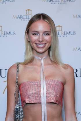 March 8, 2023, Beverly Hills, California, USA: BEVERLY HILLS, CA - MAR 8, 2023: Marie Lou Nu?rk at the Remus Pre Award Tea Time at The Beverly Hills Hotel. Beverly Hills USA - ZUMAg107 20230308_zep_g107_045 Copyright: xNinaxPrommerx