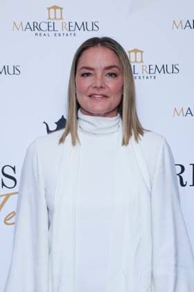 March 8, 2023, Beverly Hills, California, USA: BEVERLY HILLS, CA - MAR 8, 2023: Katharina Harf at the Remus Pre Award Tea Time at The Beverly Hills Hotel. Beverly Hills USA - ZUMAg107 20230308_zep_g107_002 Copyright: xNinaxPrommerx
