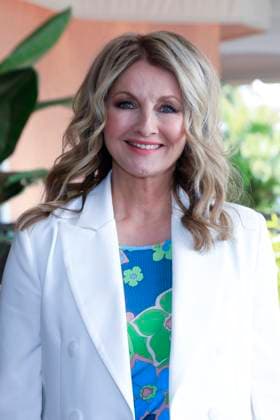 March 8, 2023, Beverly Hills, California, USA: BEVERLY HILLS, CA - MAR 8, 2023: Frauke Ludowig at the Remus Pre Award Tea Time at The Beverly Hills Hotel. Beverly Hills USA - ZUMAg107 20230308_zep_g107_003 Copyright: xNinaxPrommerx