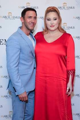 March 8, 2023, Beverly Hills, California, USA: BEVERLY HILLS, CA - MAR 8, 2023: Marcel Remus, Hayley Hasselhoff at the Remus Pre Award Tea Time at The Beverly Hills Hotel. Beverly Hills USA - ZUMAg107 20230308_zep_g107_004 Copyright: xNinaxPrommerx