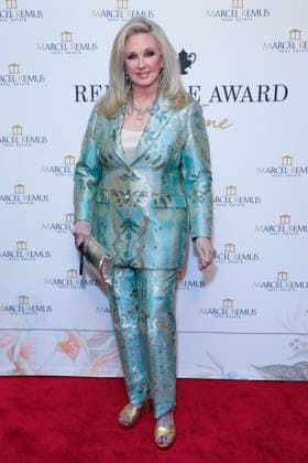 March 8, 2023, Beverly Hills, California, USA: BEVERLY HILLS, CA - MAR 8, 2023: Morgan Fairchild at the Remus Pre Award Tea Time at The Beverly Hills Hotel. Beverly Hills USA - ZUMAg107 20230308_zep_g107_007 Copyright: xNinaxPrommerx