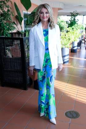 March 8, 2023, Beverly Hills, California, USA: BEVERLY HILLS, CA - MAR 8, 2023: Frauke Ludowig at the Remus Pre Award Tea Time at The Beverly Hills Hotel. Beverly Hills USA - ZUMAg107 20230308_zep_g107_010 Copyright: xNinaxPrommerx