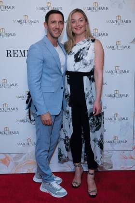 March 8, 2023, Beverly Hills, California, USA: BEVERLY HILLS, CA - MAR 8, 2023: Marcel Remus, Elisabeth Ro?hm at the Remus Pre Award Tea Time at The Beverly Hills Hotel. Beverly Hills USA - ZUMAg107 20230308_zep_g107_026 Copyright: xNinaxPrommerx