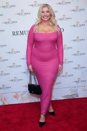 March 8, 2023, Beverly Hills, California, USA: BEVERLY HILLS, CA - MAR 8, 2023: Sarina Nowak at the Remus Pre Award Tea Time at The Beverly Hills Hotel. Beverly Hills USA - ZUMAg107 20230308_zep_g107_028 Copyright: xNinaxPrommerx