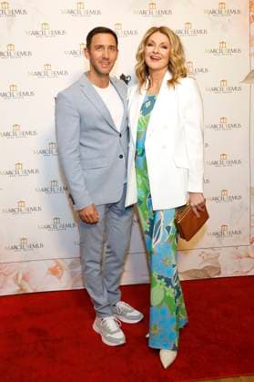 Marcel Remus and Frauke Ludowig at the Remus Pre Award Tea Time to benefit DKMS at the Beverly Hills Hotel Beverly Hills, 08 03 2023 Foto:xD.xBedrosianx xFuturexImage