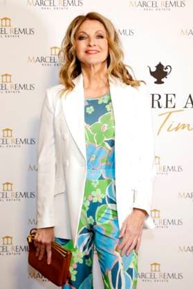 Frauke Ludowig at the Remus Pre Award Tea Time to benefit DKMS at the Beverly Hills Hotel Beverly Hills, 08 03 2023 Foto:xD.xBedrosianx xFuturexImage