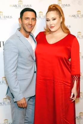 Marcel Remus and Hayley Hasselhoff at the Remus Pre Award Tea Time benefiting DKMS at the Beverly Hills Hotel Beverly Hills, 08 03 2023. Foto:xD.xBedrosianx xFuturexImage