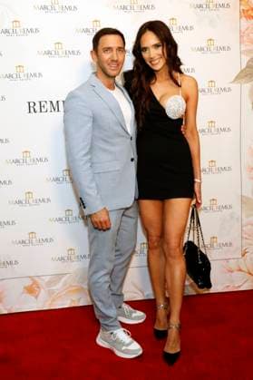 Marcel Remus and Davina Potratz at the Remus Pre Award Tea Time benefiting DKMS at the Beverly Hills Hotel Beverly Hills, 08 03 2023. Foto:xD.xBedrosianx xFuturexImage