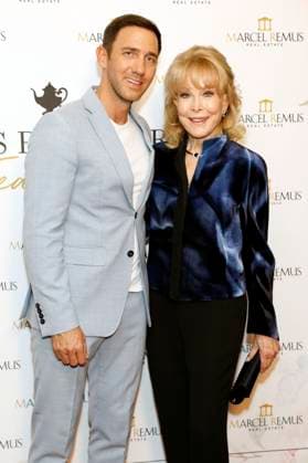 Barbara Eden and Marcel Remus at the Remus Pre Award Tea Time to benefit DKMS at the Beverly Hills Hotel Beverly Hills, 08 03 2023. Foto:xD.xBedrosianx xFuturexImage