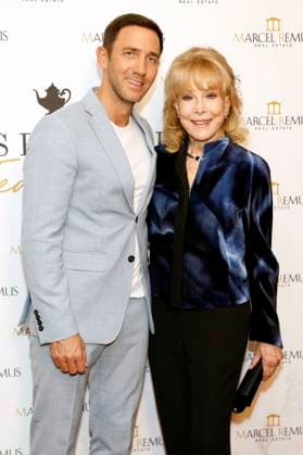 Barbara Eden and Marcel Remus at the Remus Pre Award Tea Time to benefit DKMS at the Beverly Hills Hotel Beverly Hills, 08 03 2023. Foto:xD.xBedrosianx xFuturexImage