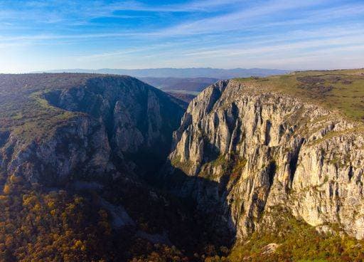 Creative Highlights World RECORD DATE NOT STATED Landscape from the Turda gorges - Romania, canyon *** Landschaft von der Turda Schluchten Romania, Felsschlucht 10288258