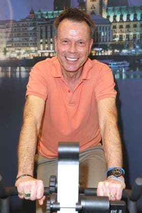 Ulf Ansorge at the charity cycling in favor of Ukrainian aid projects in cooperation with the organization WeAreAllUkrainians in the Europa Passage Hamburg, 09 03 2023 Foto:xgbrcix xFuturexImage