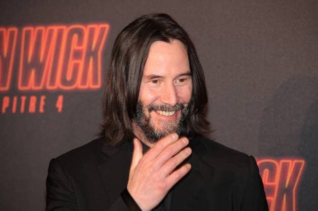 John Wick 4 Premiere in Paris Premiere du film John Wick 4 au Rex en presence de Keanu Reeves CELEBRITIES: AVP John Wick 4 - Paris - 10 03 2023 JonathanRebboah Panoramic  PESRK24022012