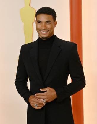 Greg Tarzan Davis attends the 95th annual Academy Awards at the Dolby Theatre in the Hollywood section of Los Angeles on Sunday, March 12, 2023.  LAP2023031233 JIMxRUYMEN