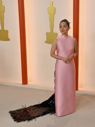 Hong Chau attends the 95th annual Academy Awards at the Dolby Theatre in the Hollywood section of Los Angeles on Sunday, March 12, 2023.  LAP20230312100 JIMxRUYMEN