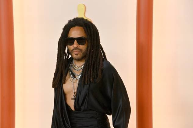 Lenny Kravitz attends the 95th annual Academy Awards at the Dolby Theatre in the Hollywood section of Los Angeles on Sunday, March 12, 2023.  LAP2023031211064 JIMxRUYMEN