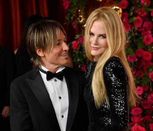 (L-R) Keith Urban and Nicole Kidman attend the 95th annual Academy Awards at the Dolby Theatre in the Hollywood section of Los Angeles on Sunday, March 12, 2023.  LAP20230312139 JIMxRUYMEN